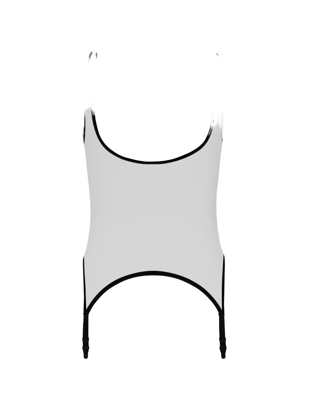  Maison Close Pure Tentation Garter Bodysuit - Black 