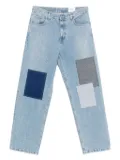 Axel Arigato Zine patch-detail jeans - Blue