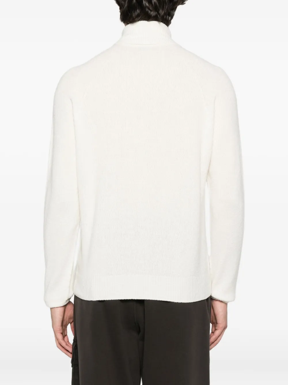 Kiton turtleneck sweater Wit