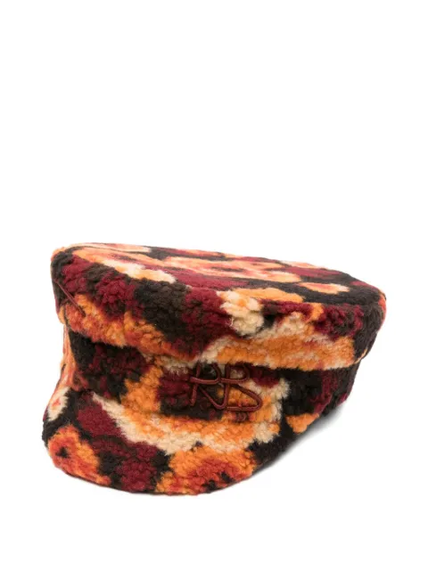 Ruslan Baginskiy patterned baker boy hat
