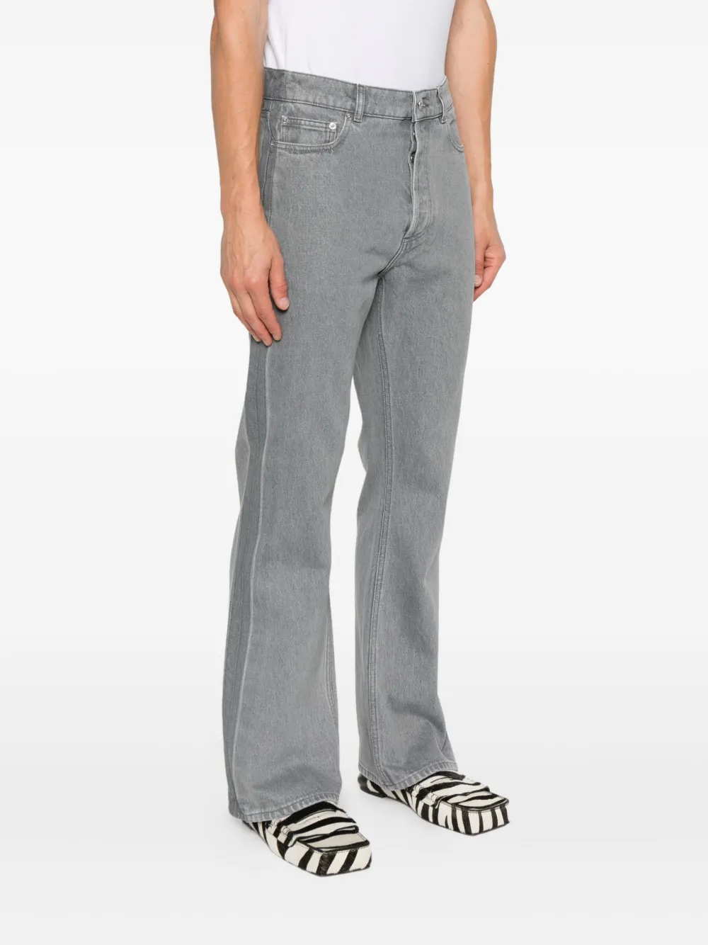 JW Anderson Flared jeans Grijs