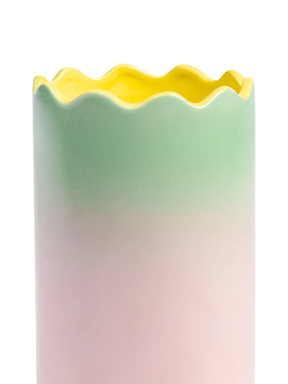 &k Amsterdam Fade scalloped vase (12cm) | Vases | Image 2