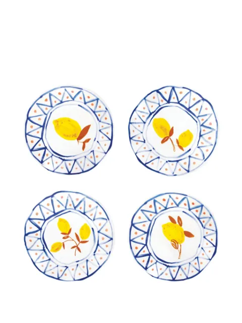 &k Amsterdam Lemon Moroccan tapas plates (set of four)