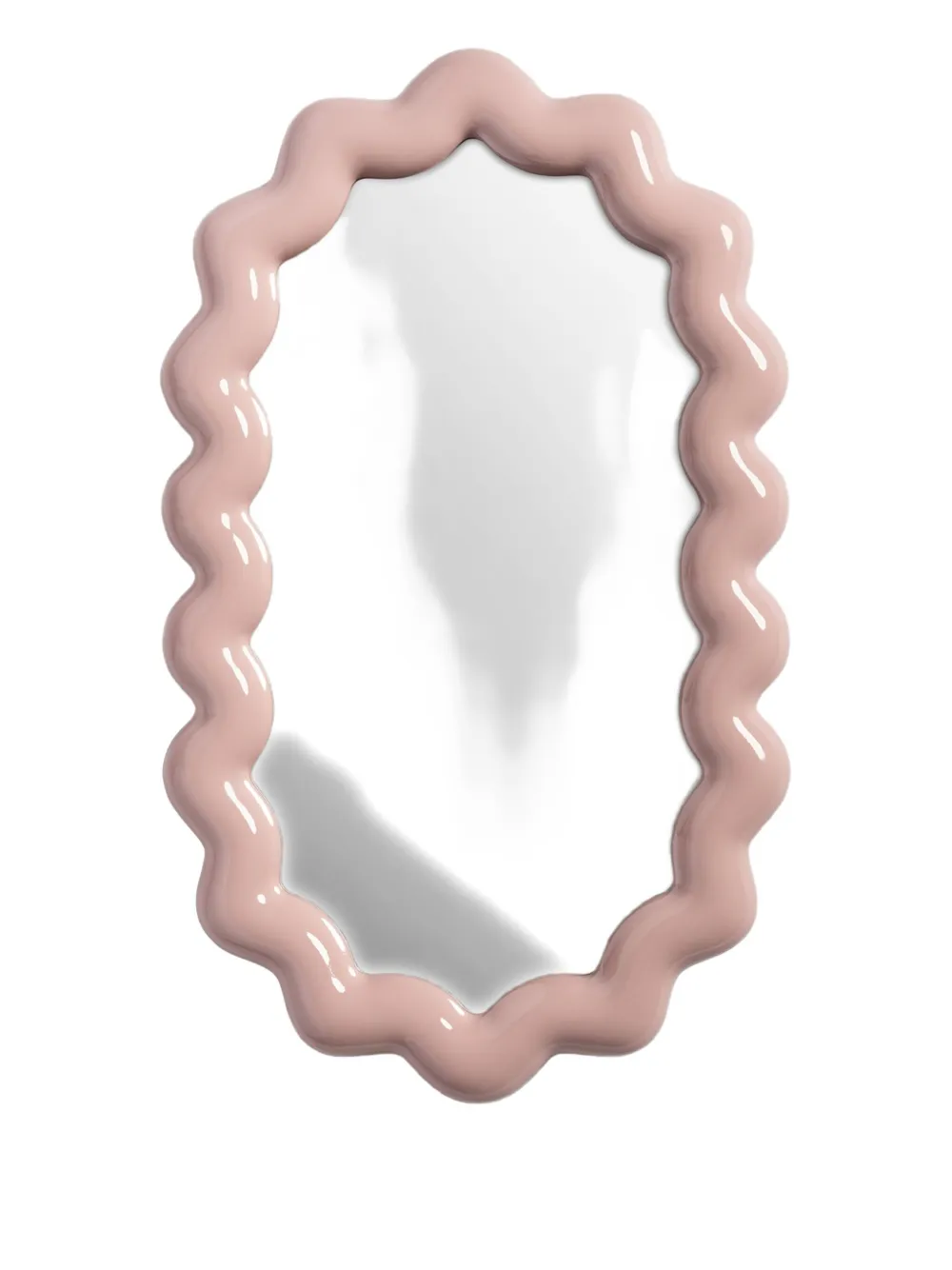 &k Amsterdam Zigzag mirror | Pink | Image 1