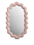 &k Amsterdam Zigzag mirror - Pink