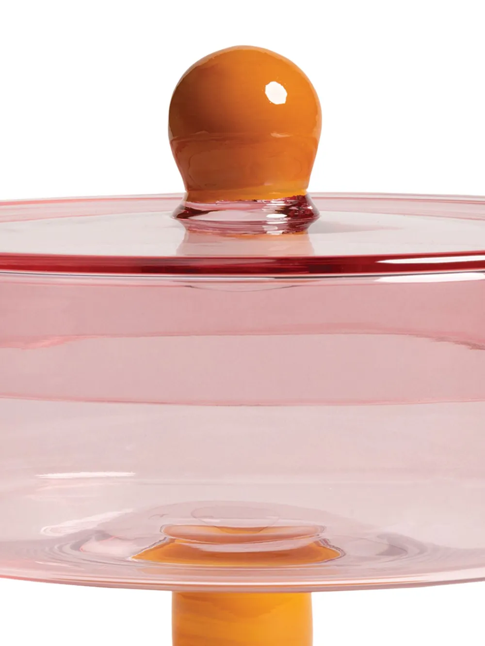 &k Amsterdam Duo pedestal jar (22cm) | Glassware | Image 2