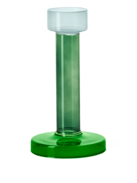 &k Amsterdam Bole glass candle holder (21cm x 11cm)