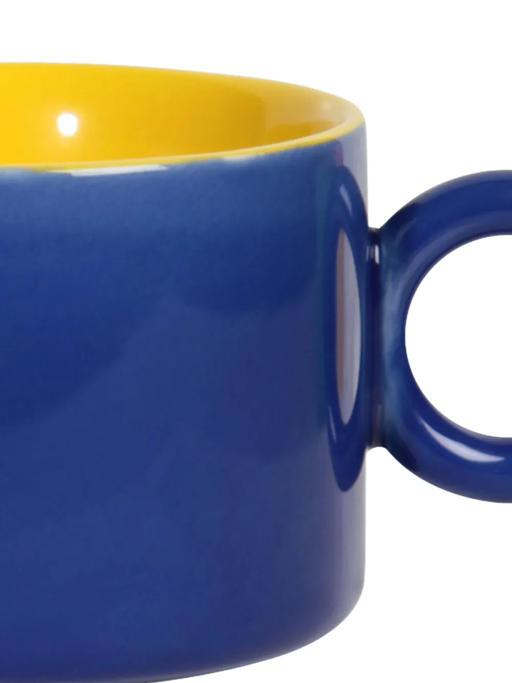 &k Amsterdam Chiquito two-tone mugs (set of four) | Tea & Coffee | Image 2