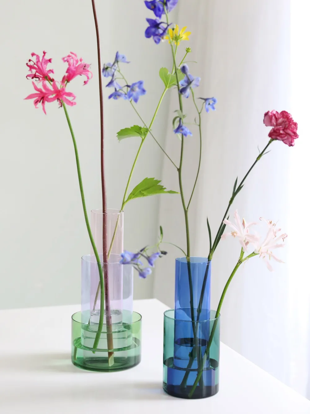  &k Amsterdam Small Amphi Vase - Green 