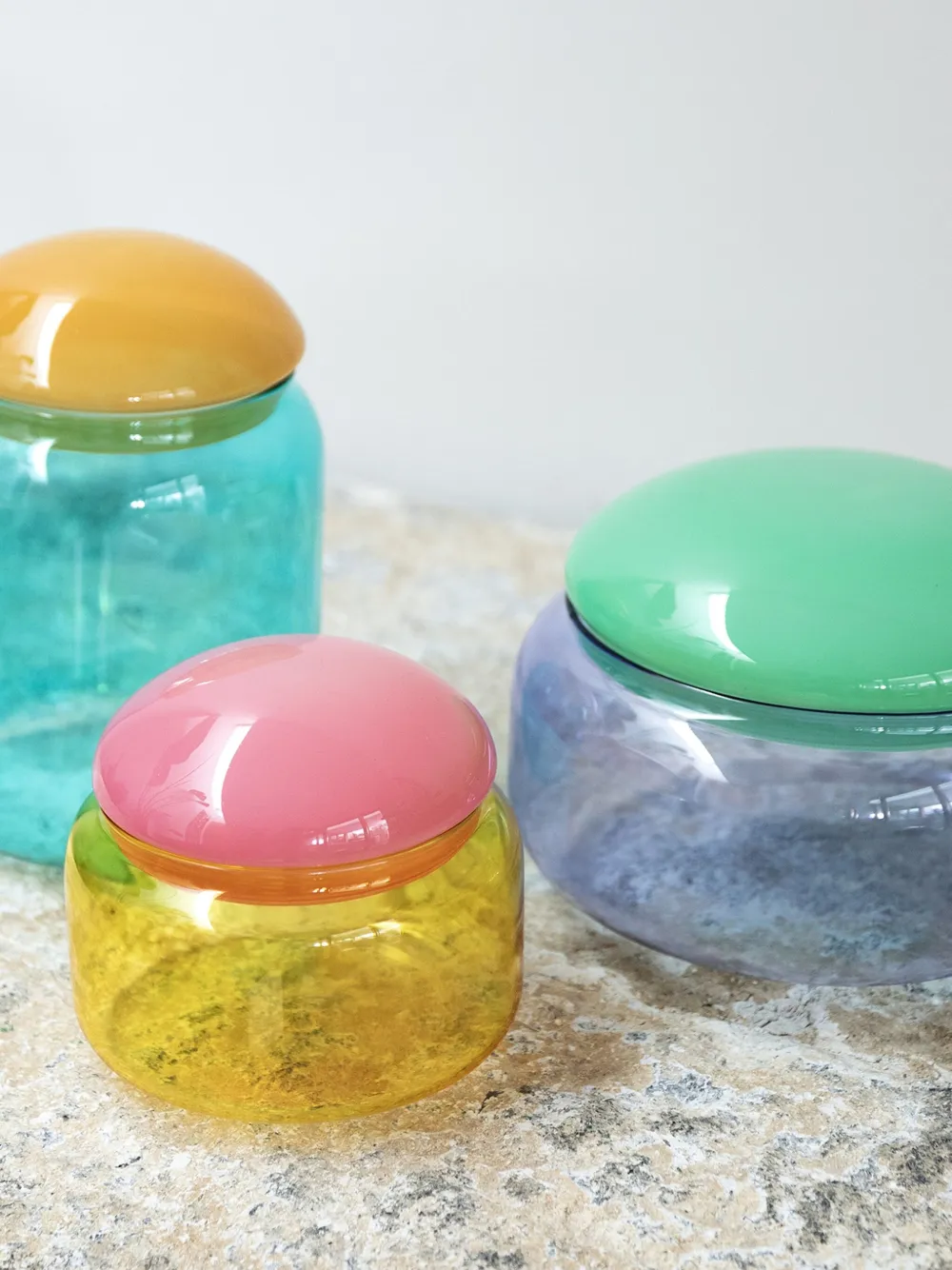  &k Amsterdam Puffy Jar - Purple 
