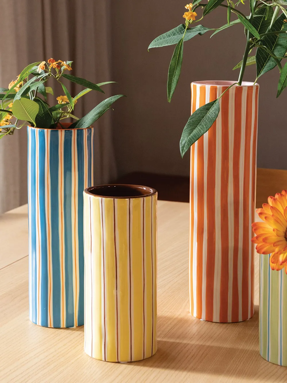  &k Amsterdam Ray Vase - Orange 