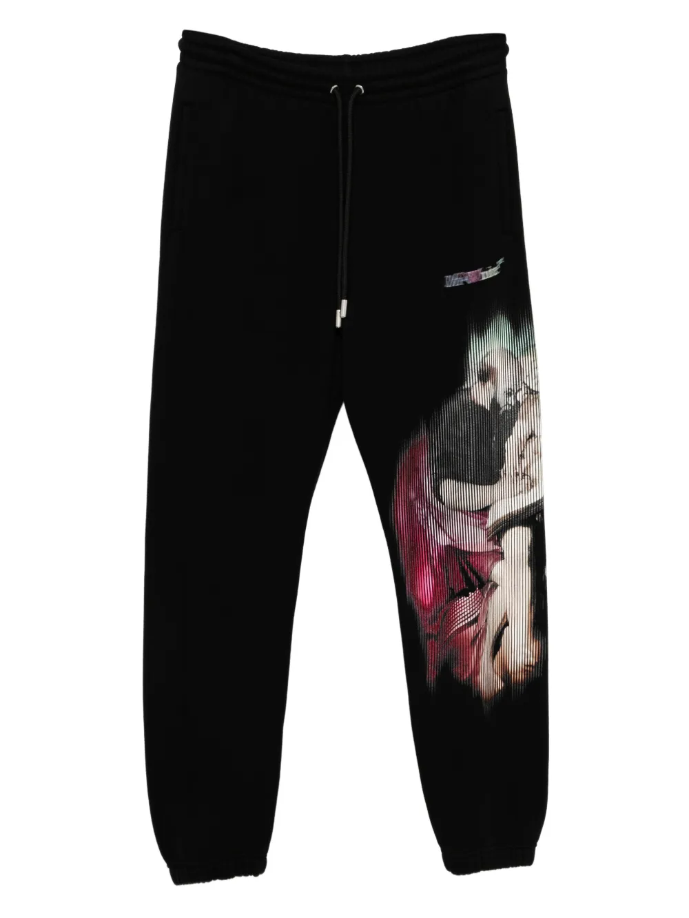 Off-White graphic printed track pants | negro | Image 1