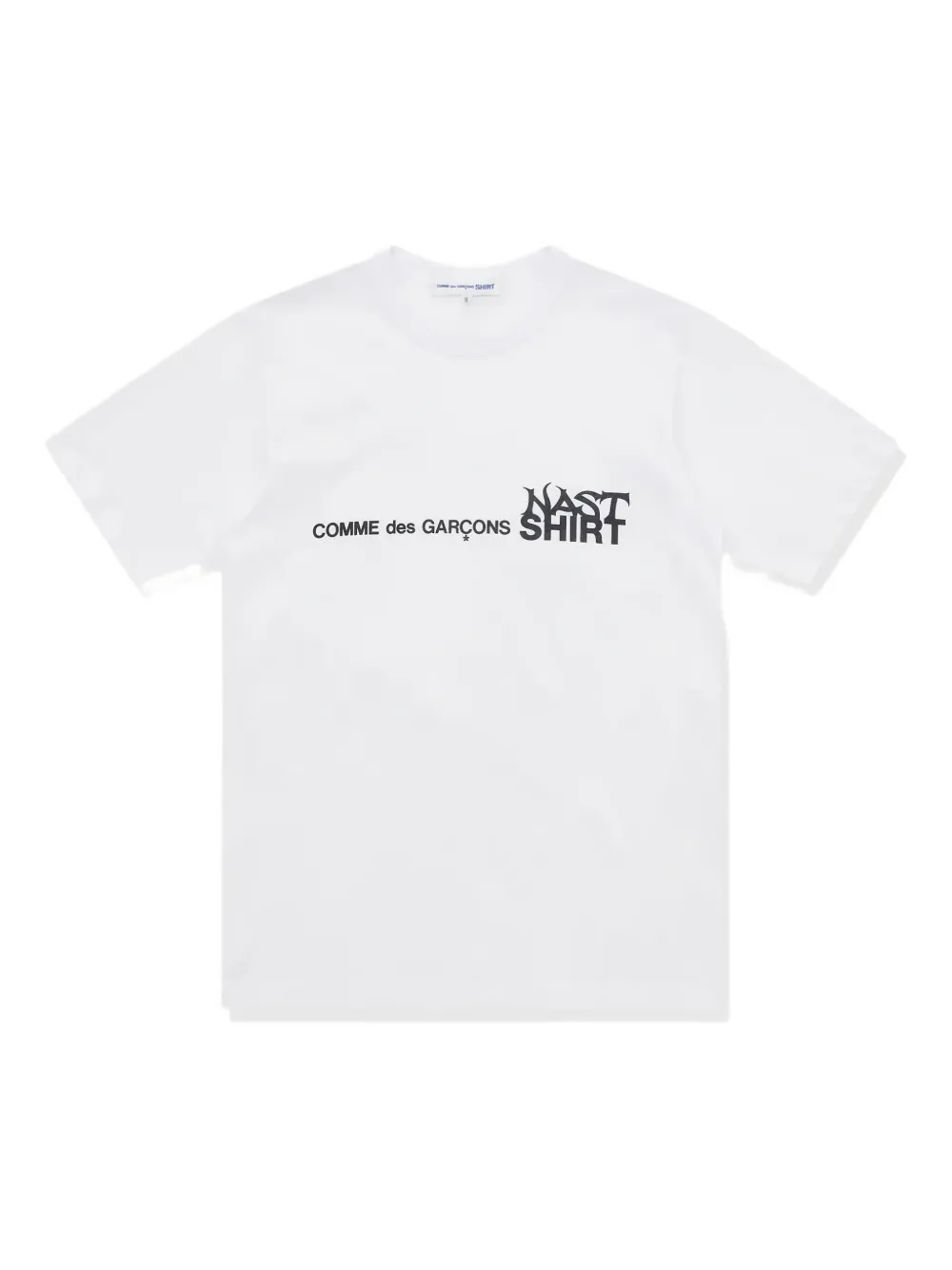 Comme Des Garçons Shirt playera Nast en colaboración con ASAP | blanco | Image 1
