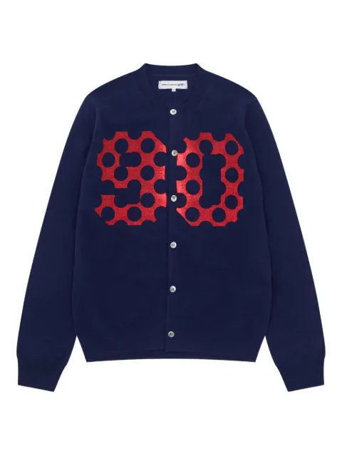 Comme Des Garçons Shirt x A$AP Nast 90N Dot cardigan