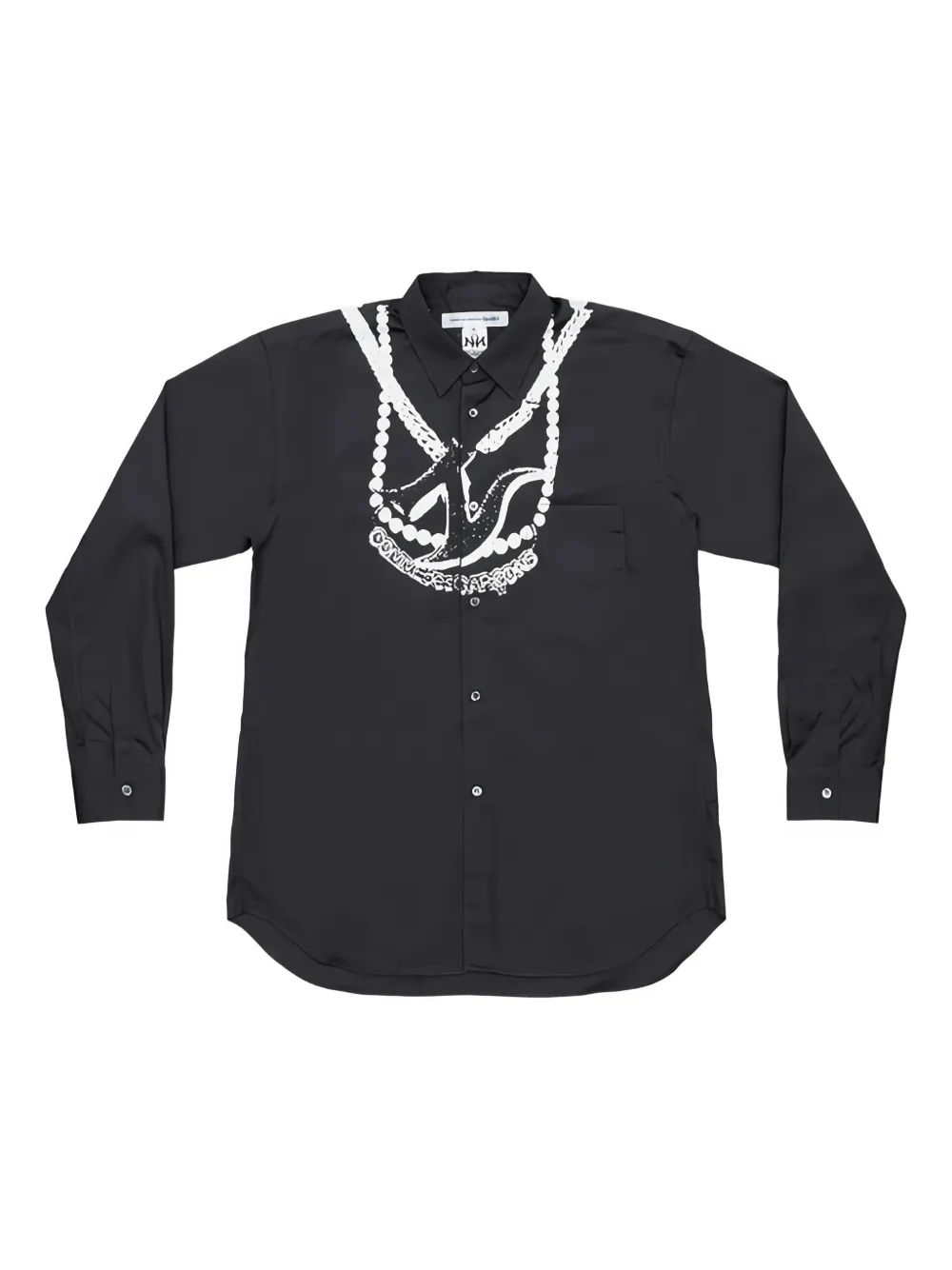 Comme Des Garçons Shirt camisa Nast Chain en colaboración con A$AP | negro | Image 1