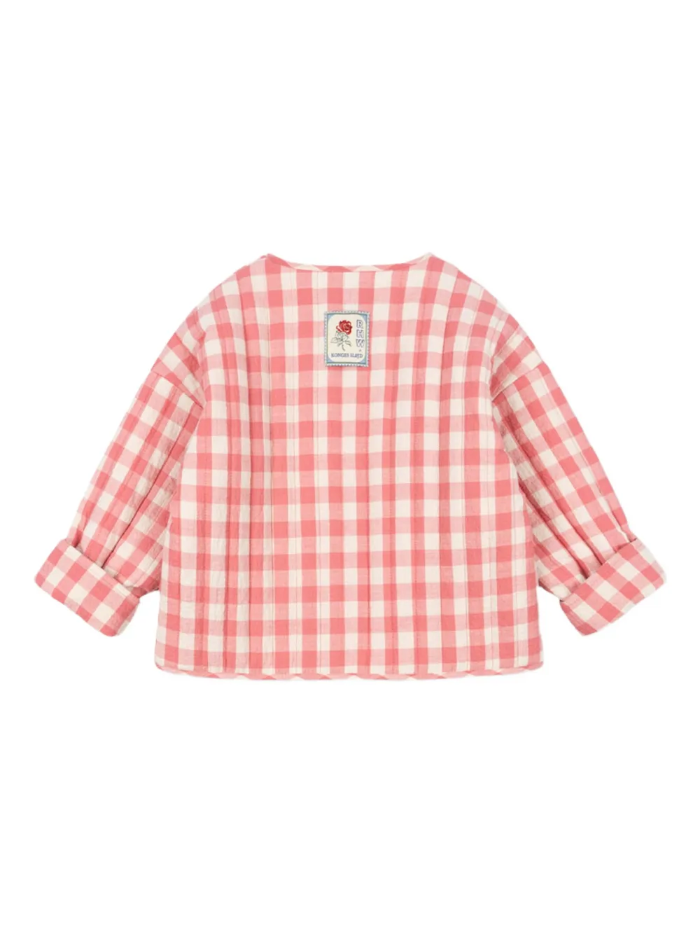 Konges Sløjd Jack met gingham ruit Roze