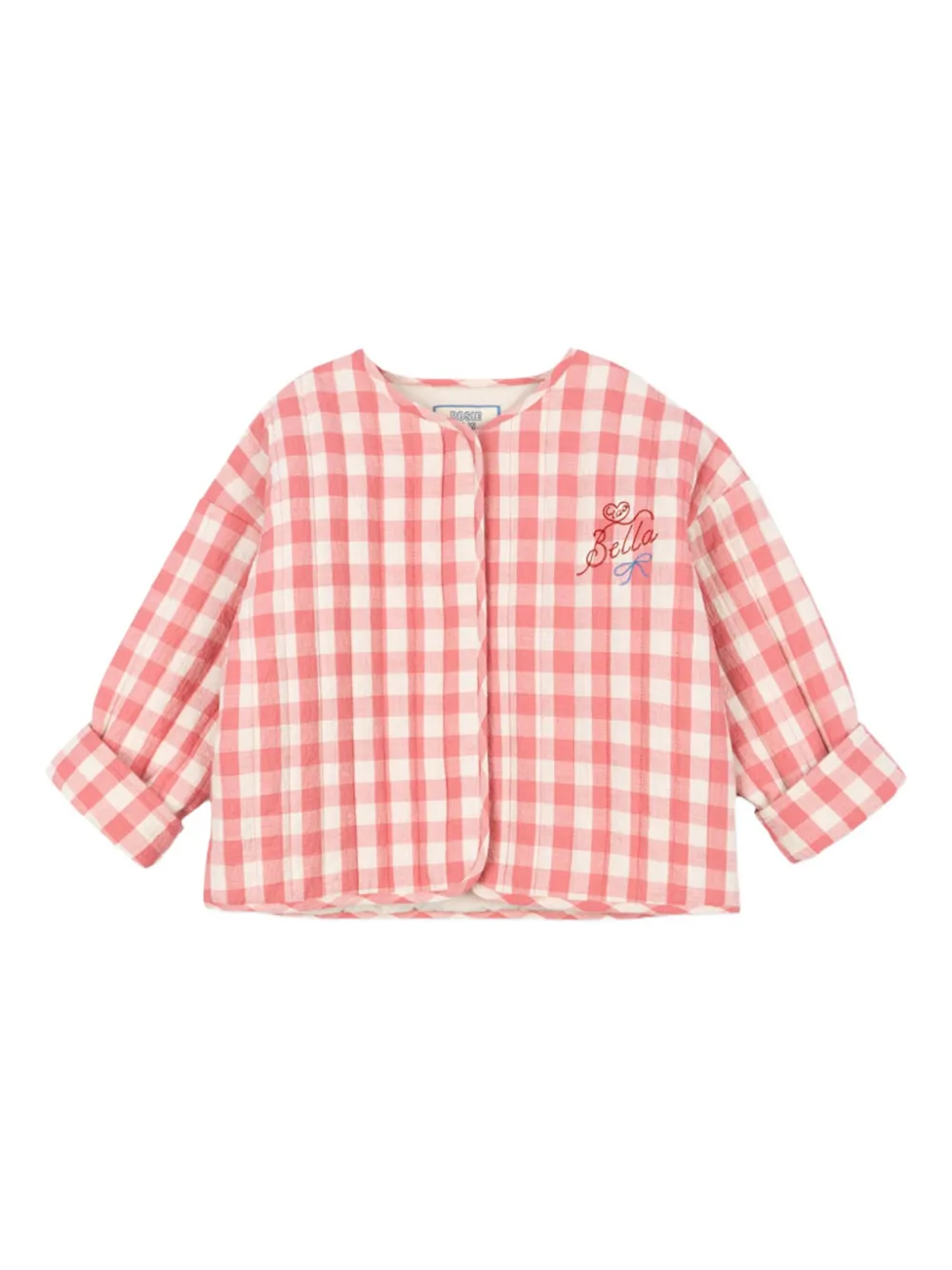 Konges Sløjd Jack met gingham ruit Roze