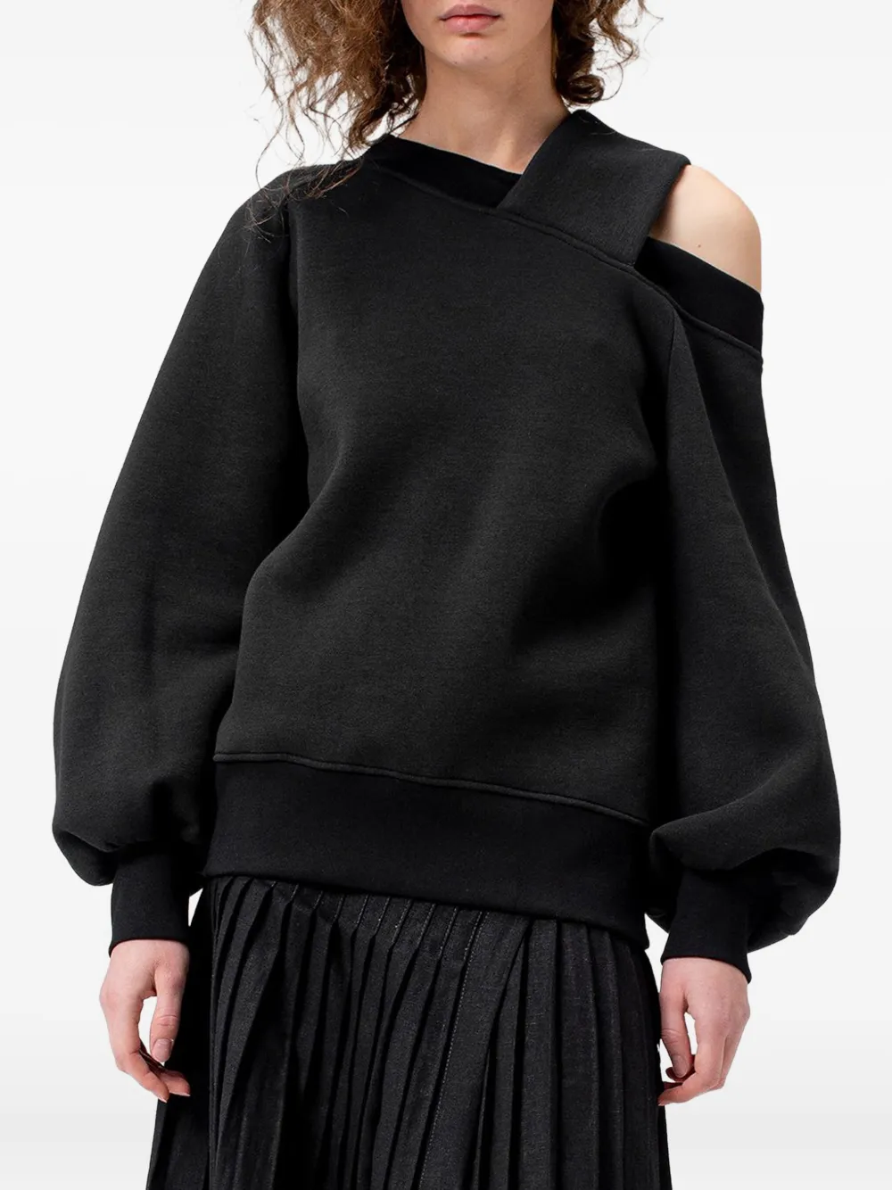Ioana Ciolacu Nutmeg sweatshirt Zwart