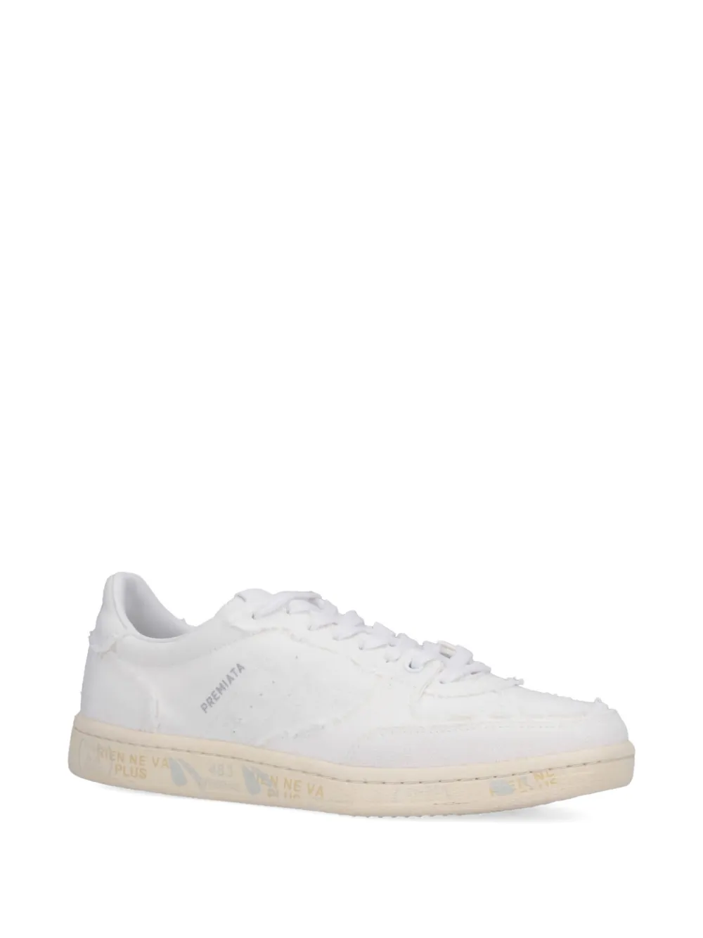 Premiata BSKT Clayd frayed-detail sneakers | Low-Tops | Image 2
