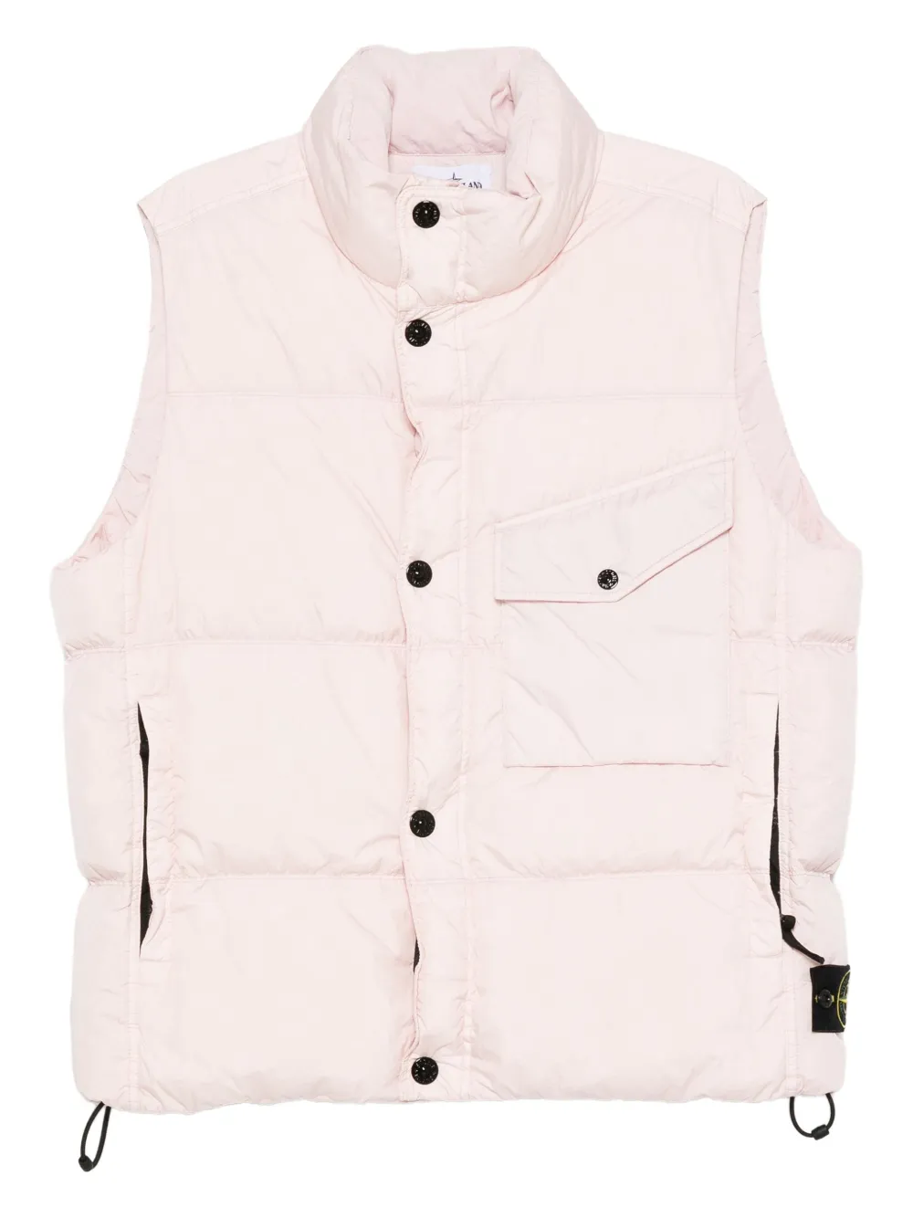 Stone Island Compass-motif vest | Pink | Image 1