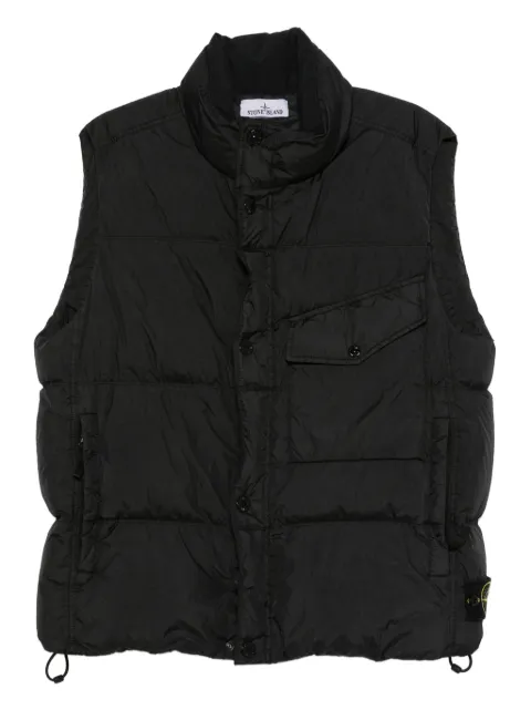Stone Island Top mit gesteppten Einsätzen