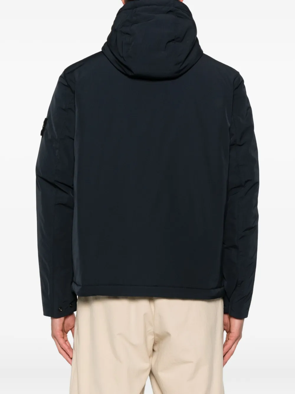 Stone Island Gewatteerd jack Blauw