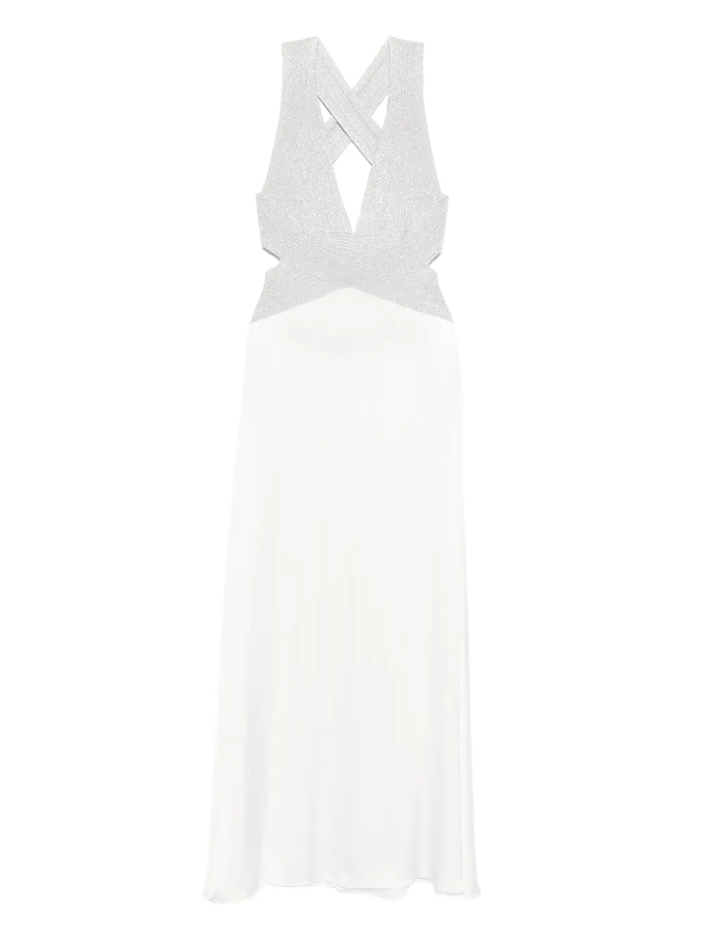 MARIUCCIA MILANO cross-back maxi dress | White | Image 1