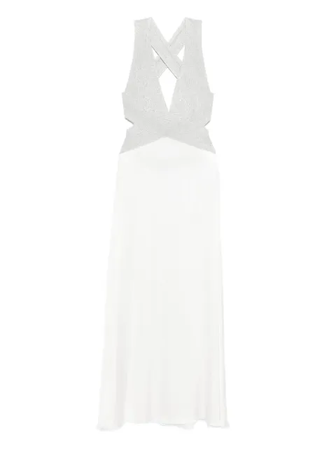 MARIUCCIA MILANO cross-back maxi dress