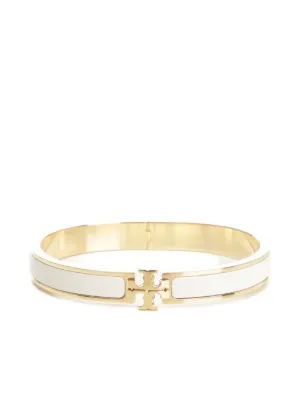 Tory Burch Icon Enamel Bracelet | Black | FARFETCH CA
