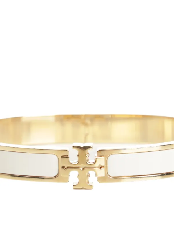 Tory Burch Medium Kira Bracelet | White | FARFETCH display picture 2