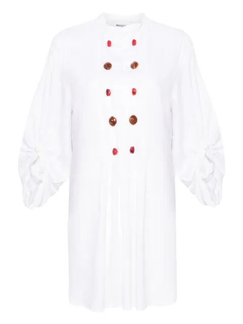 MARIUCCIA MILANO button-embellished shirt dress