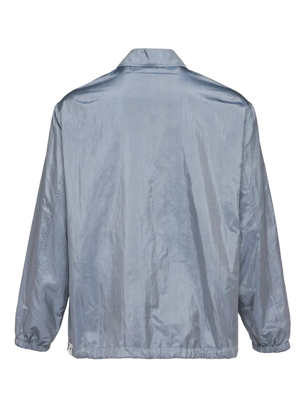 Jil Sander snap-fastening coach jacket Blauw