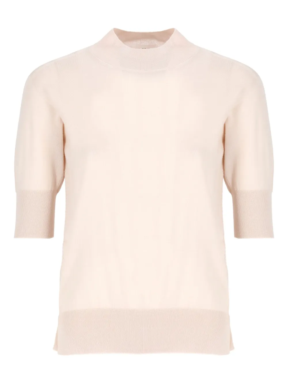 Jil Sander Trui met hoge hals Beige