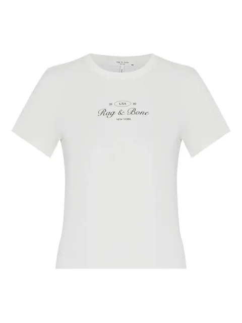 rag & bone logo-print T-shirt
