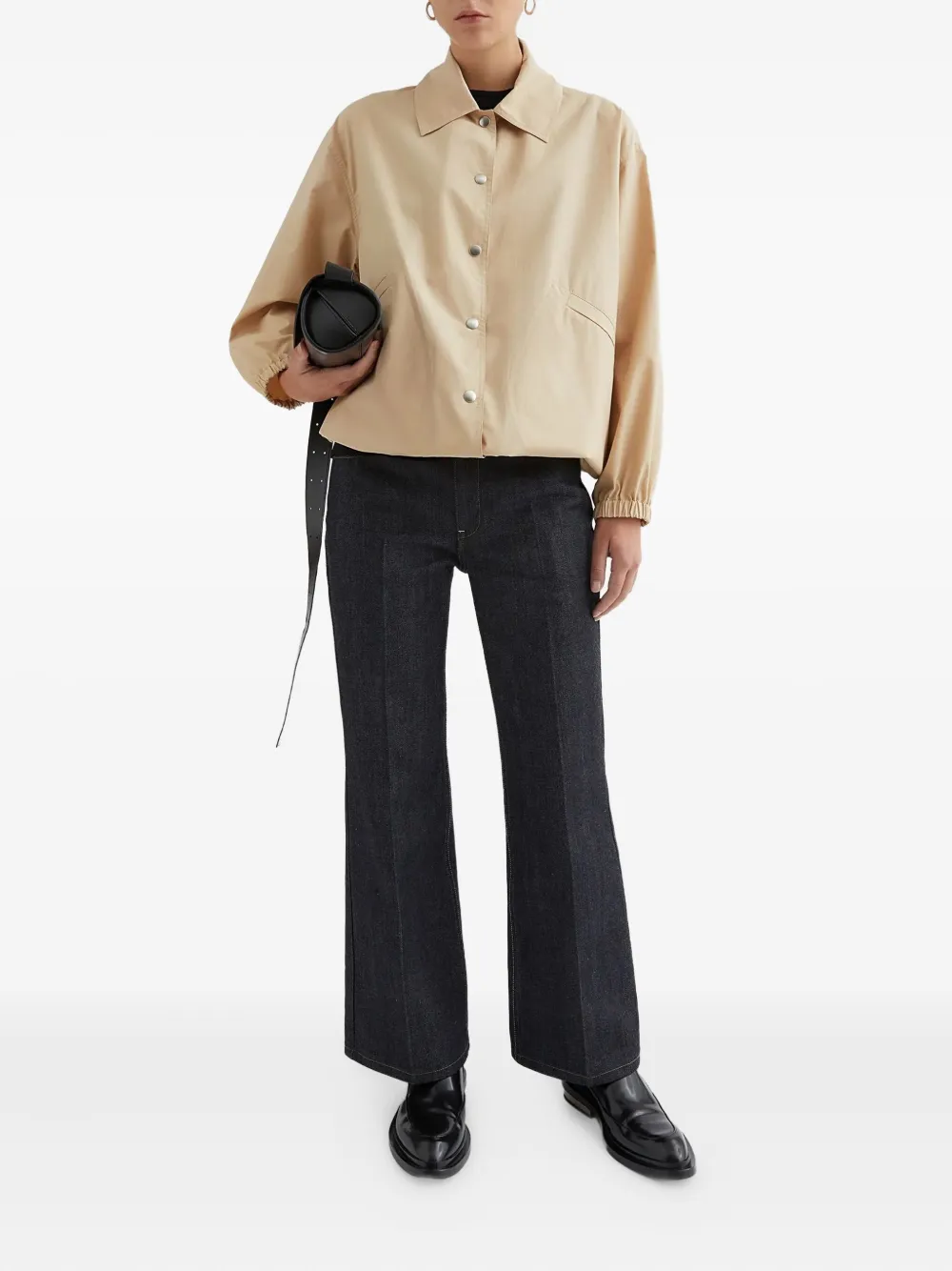 Jil Sander Flared jeans Blauw