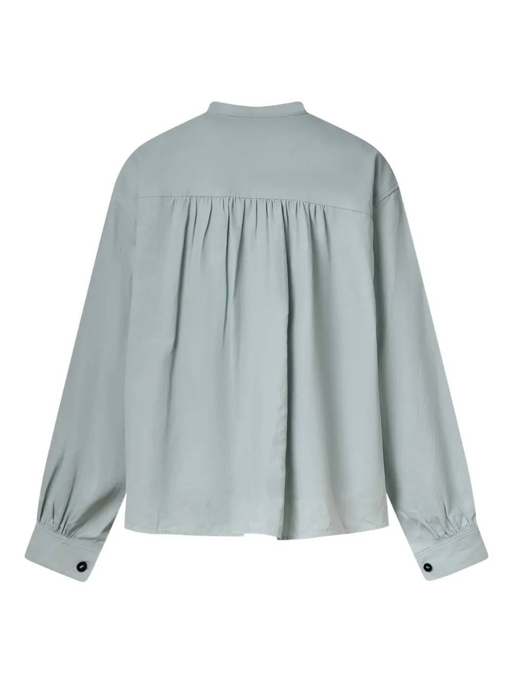 Jil Sander pleat-detail shirt - Blauw