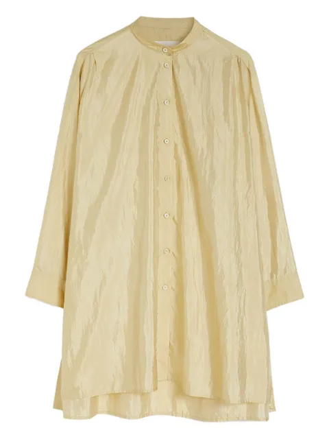 Jil Sander mandarin-collar mini shirt dress