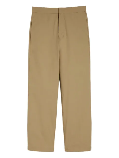 Jil Sander flat-front trousers