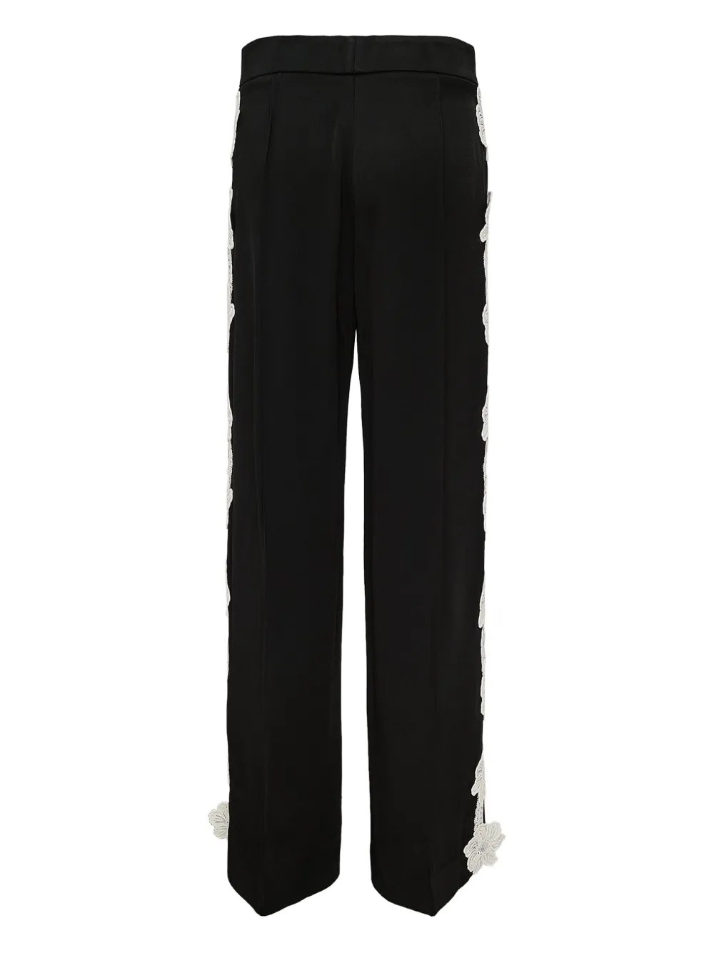 Jil Sander High waist broek Zwart