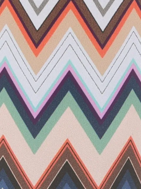 Missoni Home zigzag-printed candle (220g)