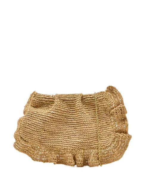Loeffler Randall клатч Mavis с оборками