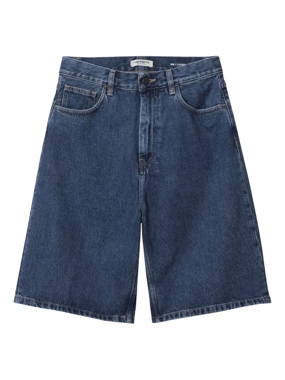Carhartt WIP Brandon denim shorts Blauw