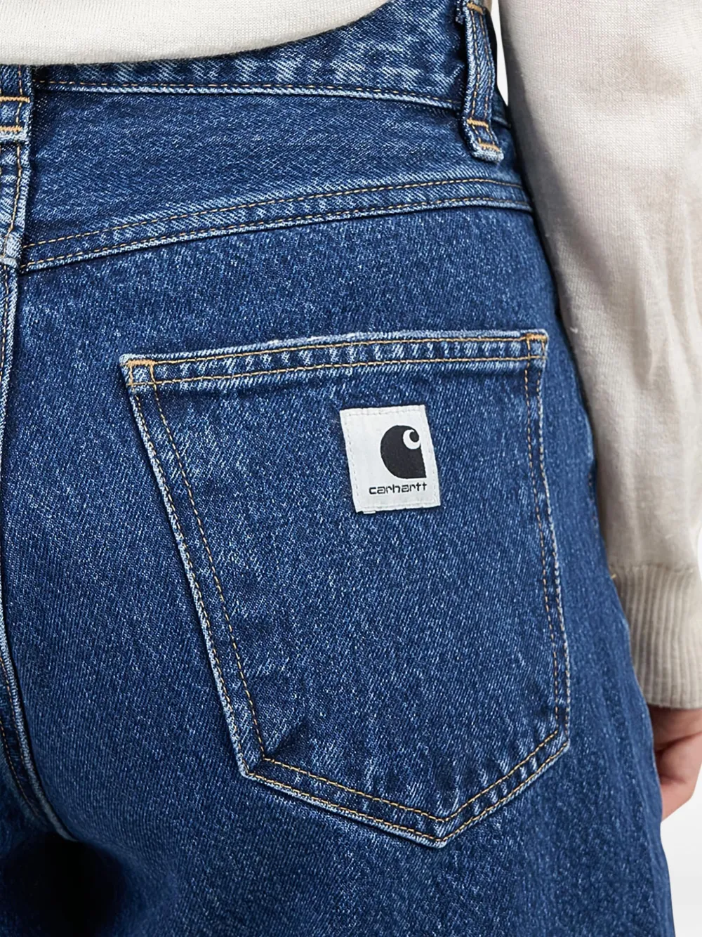 Carhartt WIP Brandon denim shorts Blauw