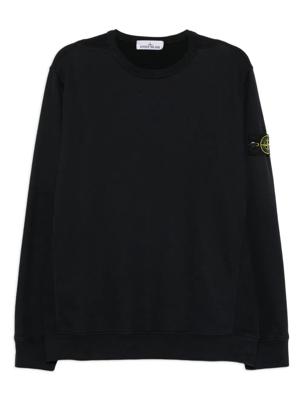 Stone Island Sweater met Compass-logopatch Blauw