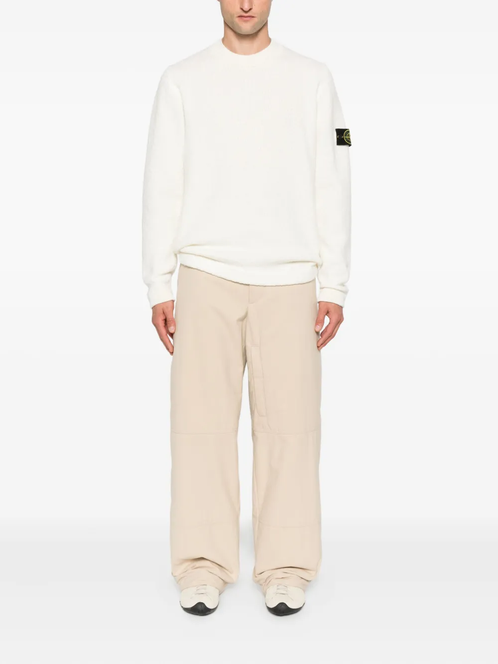 Stone Island Compass-motif sweater | Knitted Sweaters | Image 2