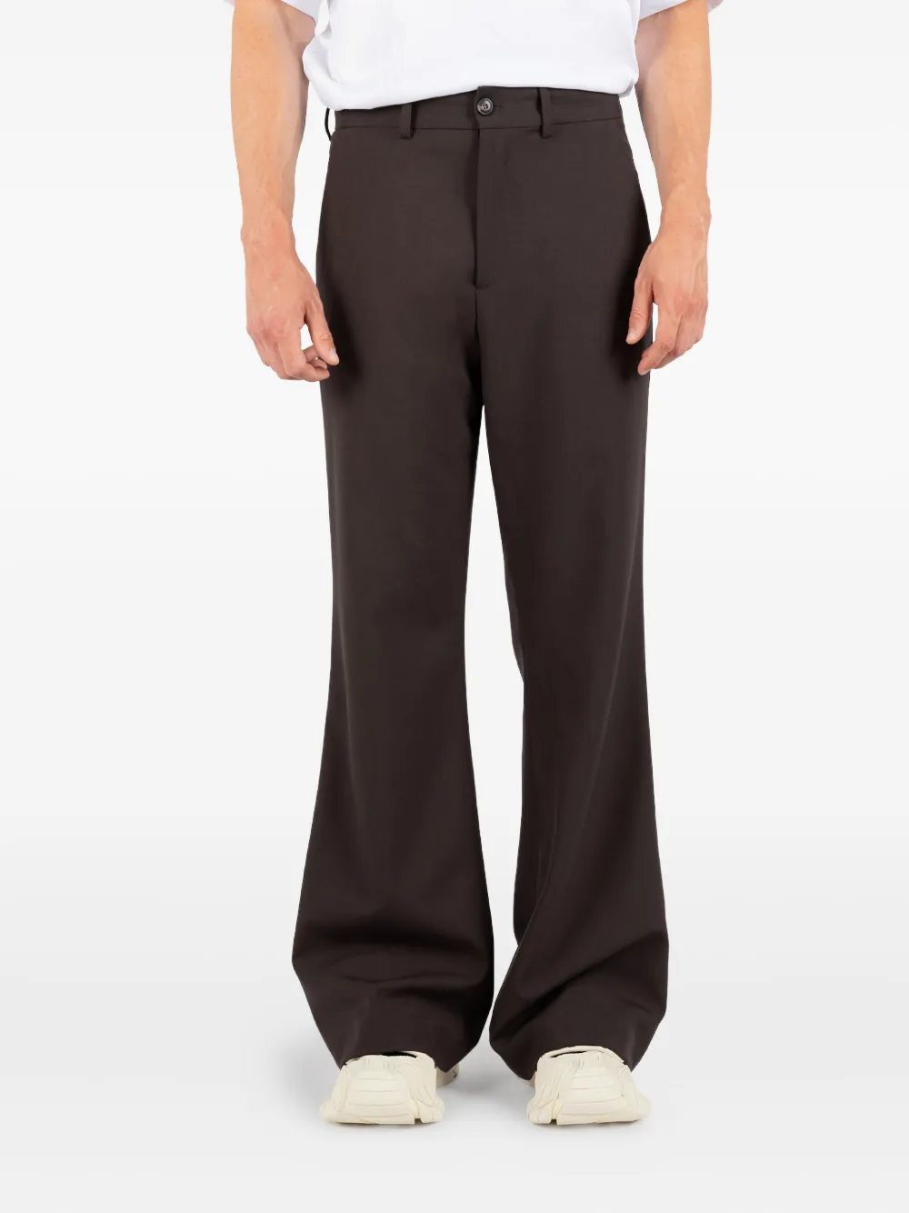 Société Anonyme Elegant Mark wide-leg trousers Bruin