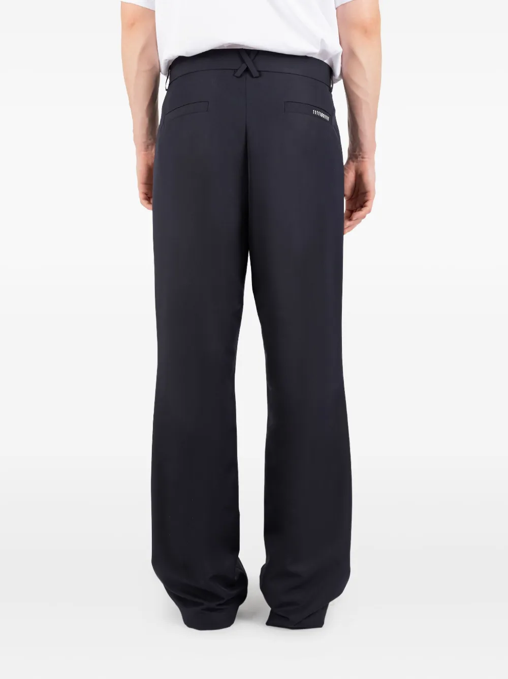 Société Anonyme Elegant Mark broek met wijde pijpen Blauw