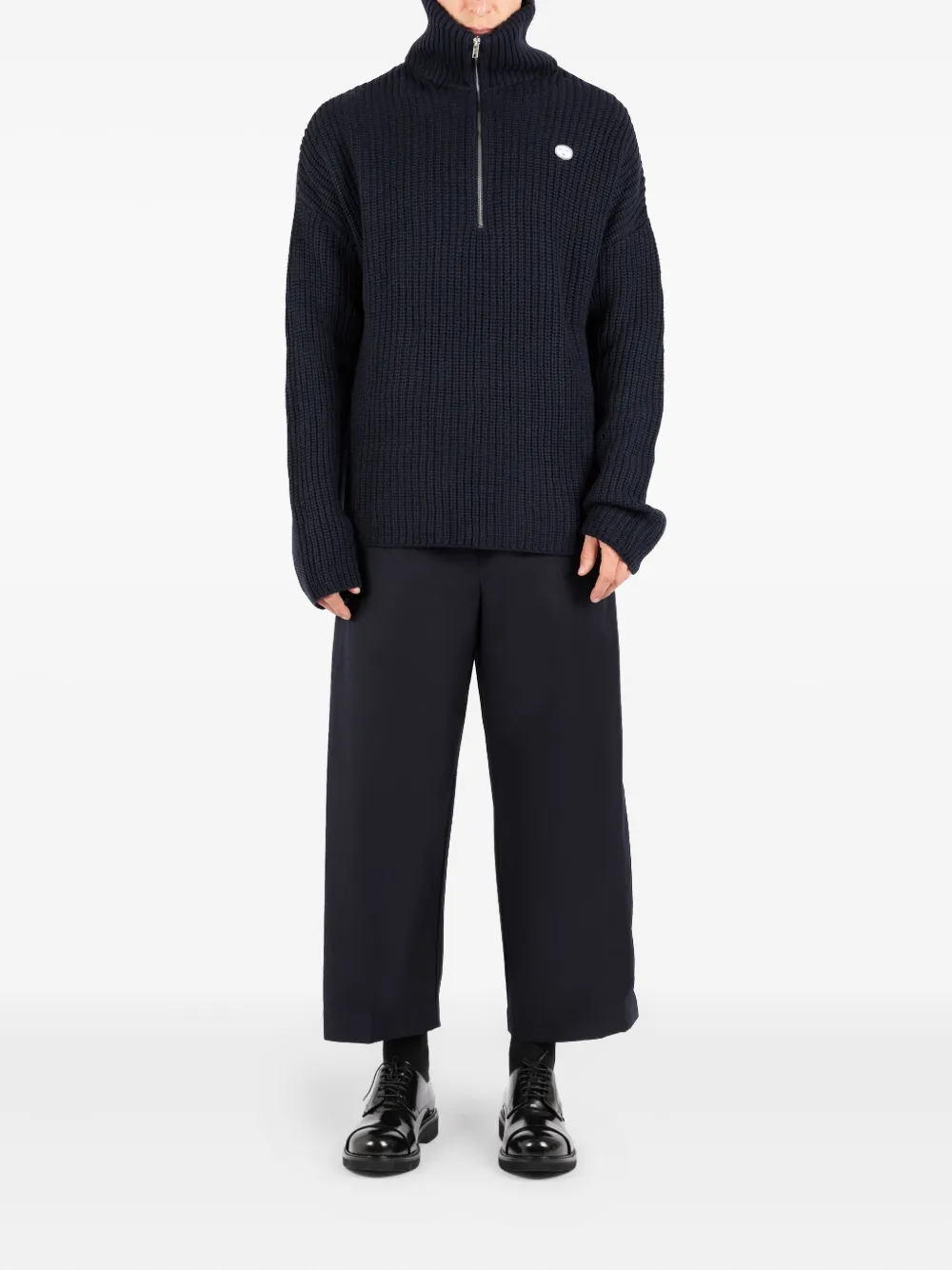 Société Anonyme Chiba broek met elastische taille Blauw