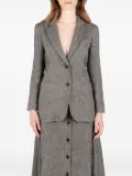 Société Anonyme herringbone-pattern jacket - Grey