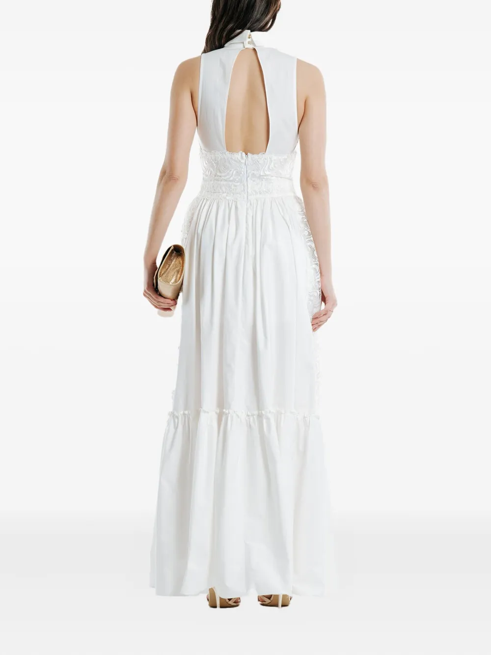 Babylone Paris lace-insert maxi dress | Day Dresses | Image 2